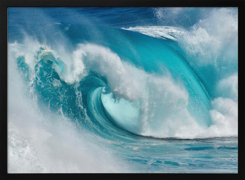 When the ocean turns into blue fire | Poster