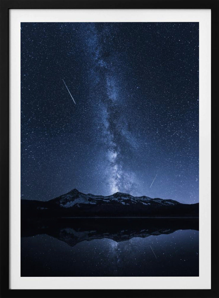 Galaxies Reflection | Poster