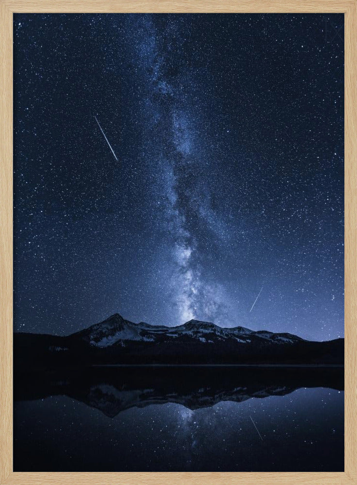 Galaxies Reflection | Poster