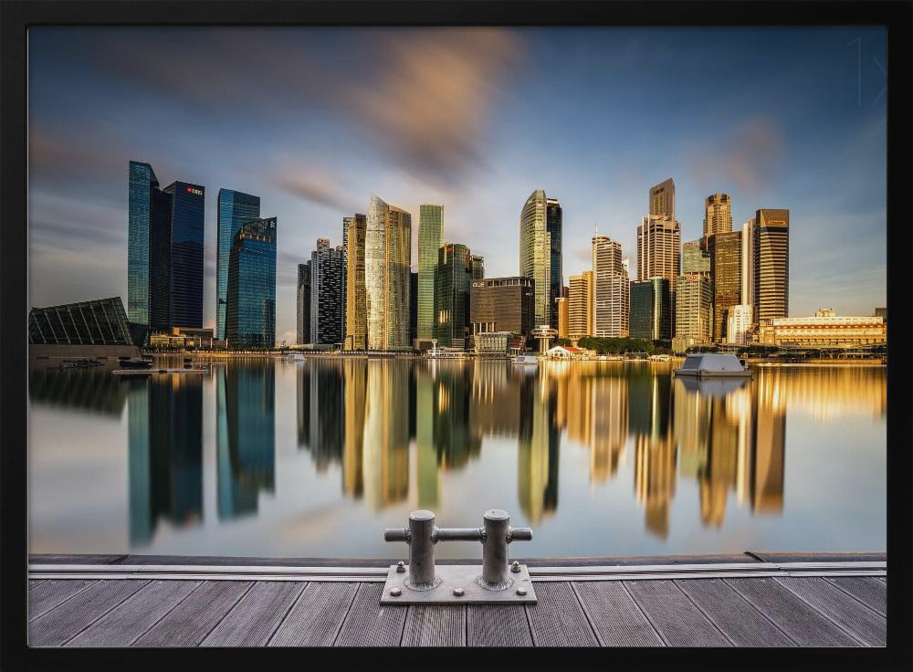 Golden Morning in SIngapore | Poster