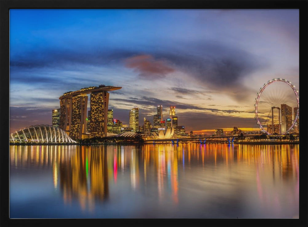 Sunset by the Bay | Poster