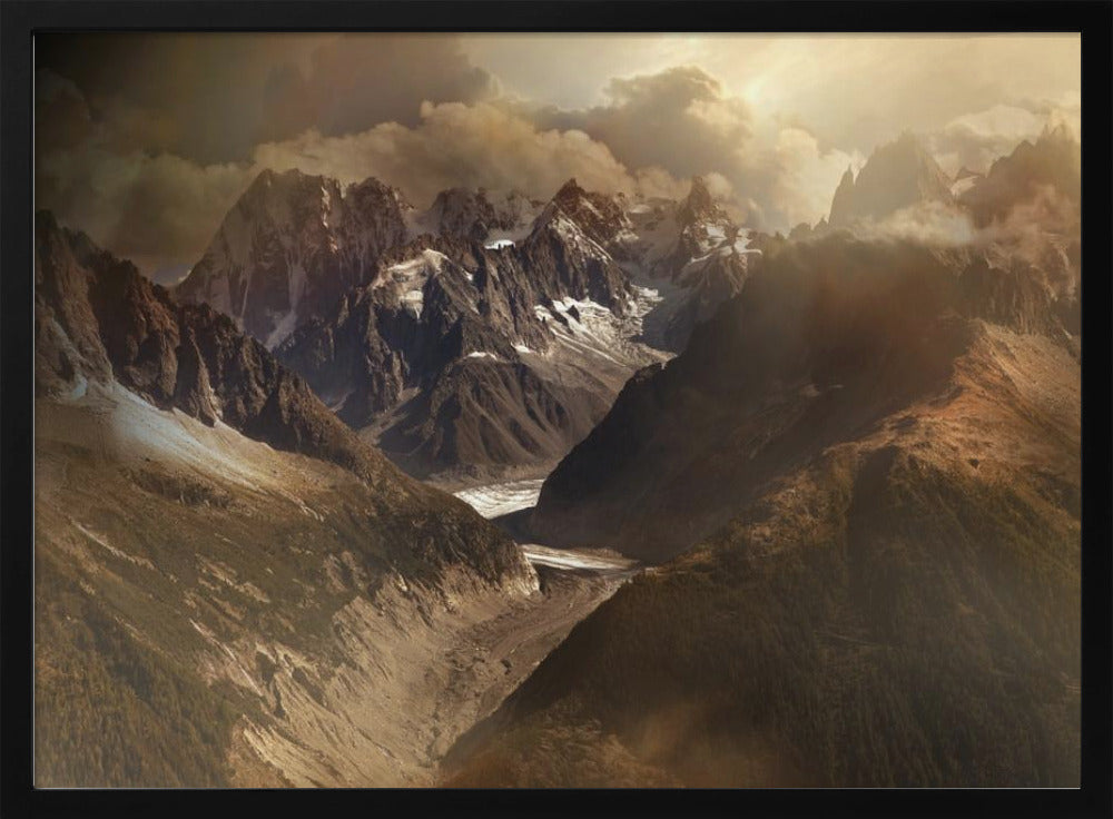 Mont Blanc Massiv | Poster