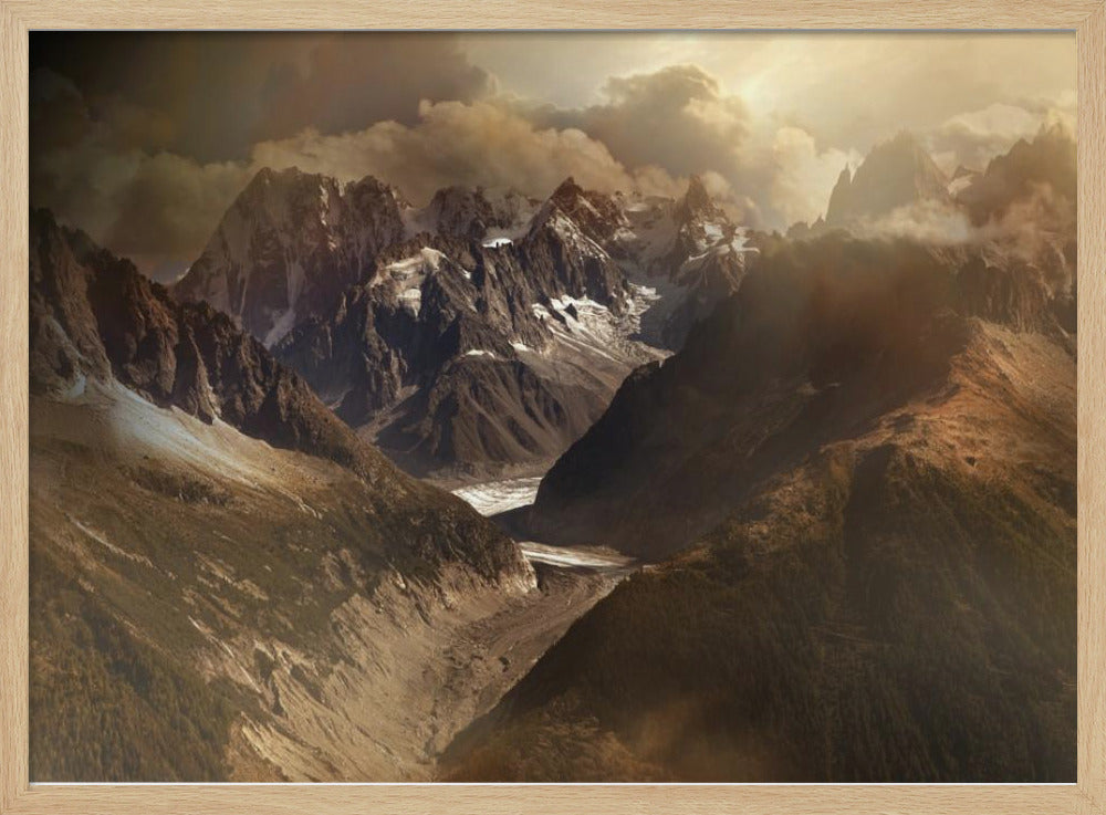 Mont Blanc Massiv | Poster