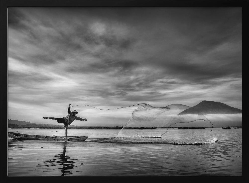 man behind the nets | Poster