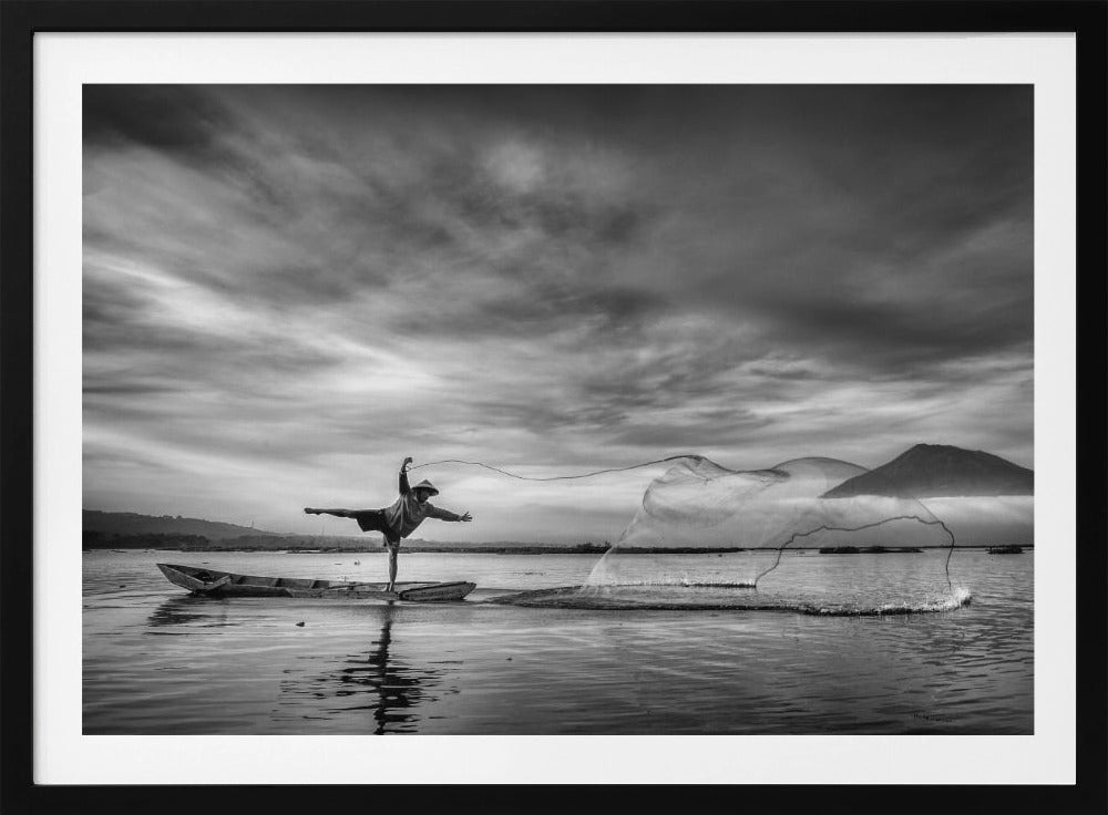 man behind the nets | Poster