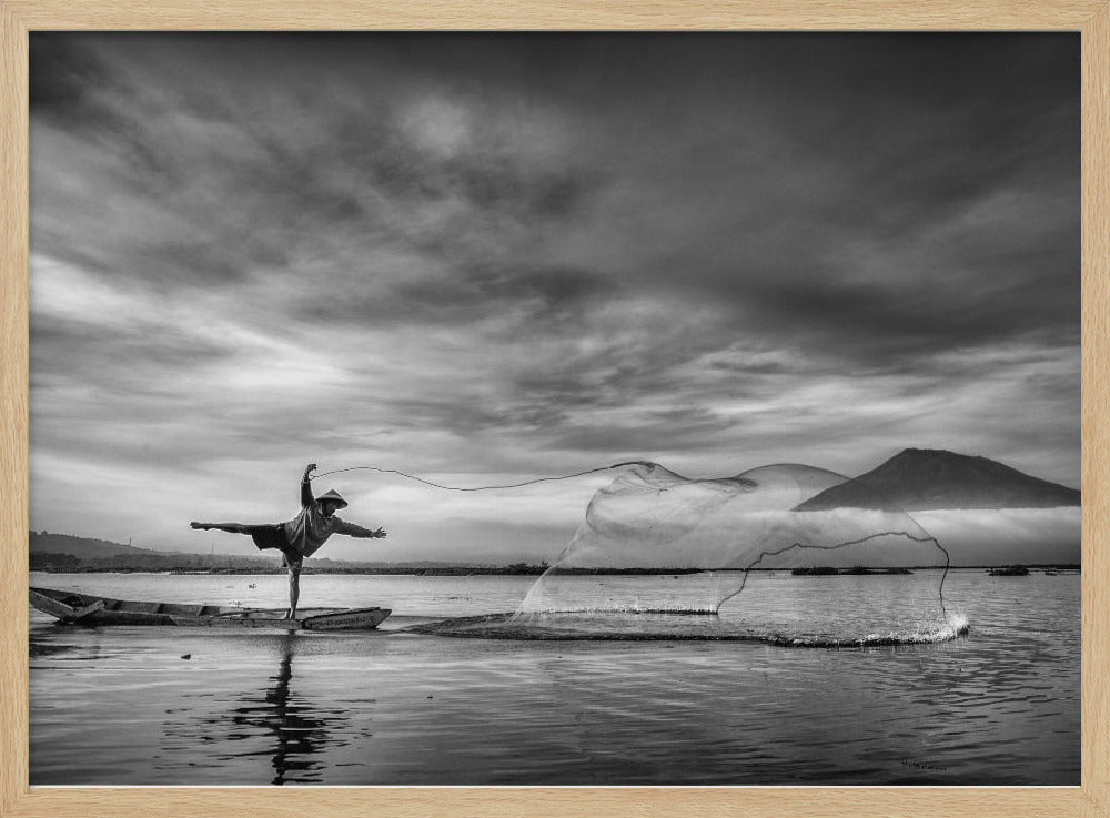 man behind the nets | Poster