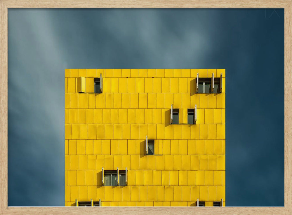 Yellow and blue | Poster