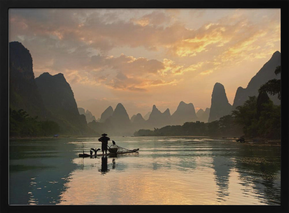 Golden Li River | Poster