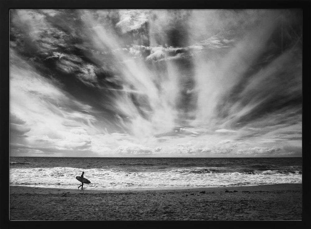 The loneliness of a surfer | Poster