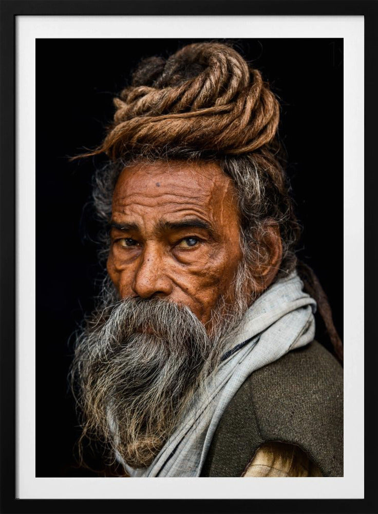 Portrait of a Sadhu... | Poster