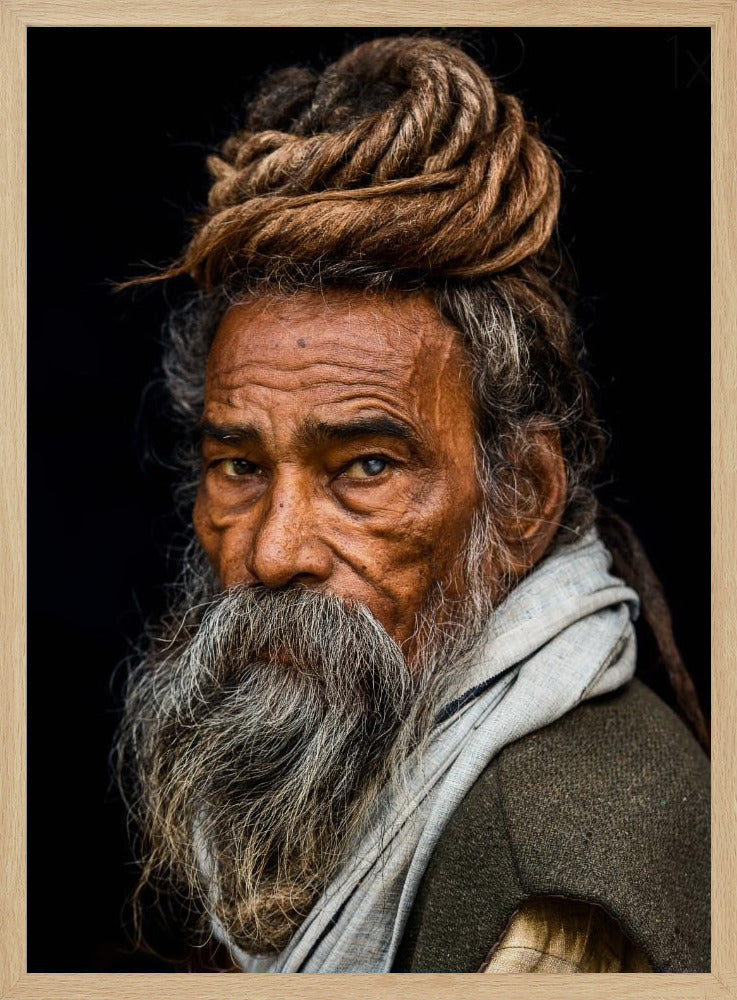 Portrait of a Sadhu... | Poster