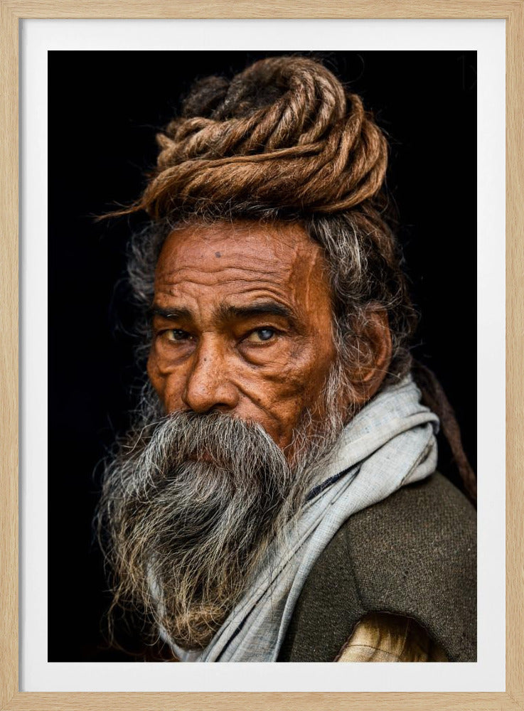 Portrait of a Sadhu... | Poster