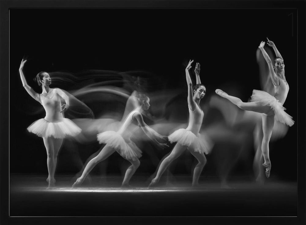 Balerina Art Wave | Poster