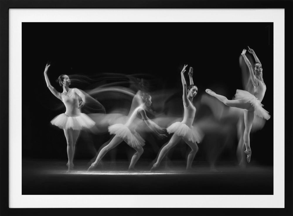 Balerina Art Wave | Poster