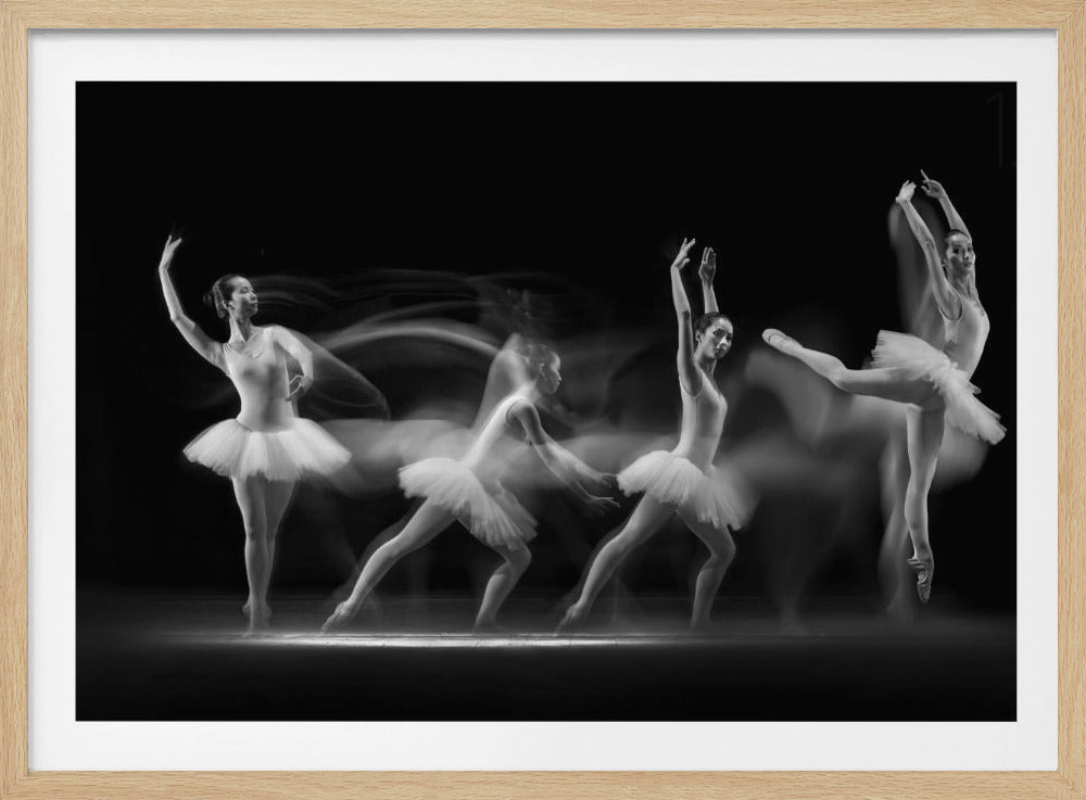Balerina Art Wave | Poster