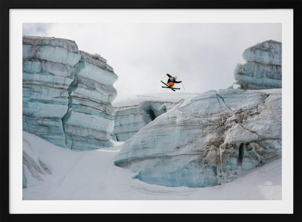 Candide Thovex out of nowhere into nowhere | Poster