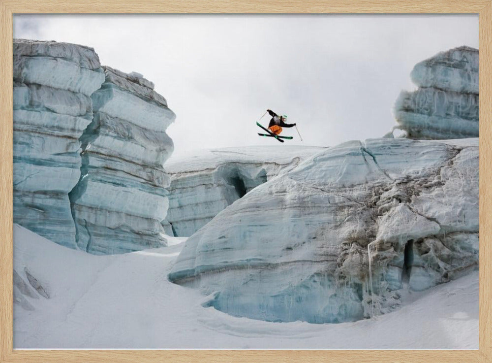 Candide Thovex out of nowhere into nowhere | Poster