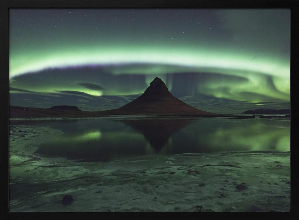 Kirkjufell Aurora | Poster