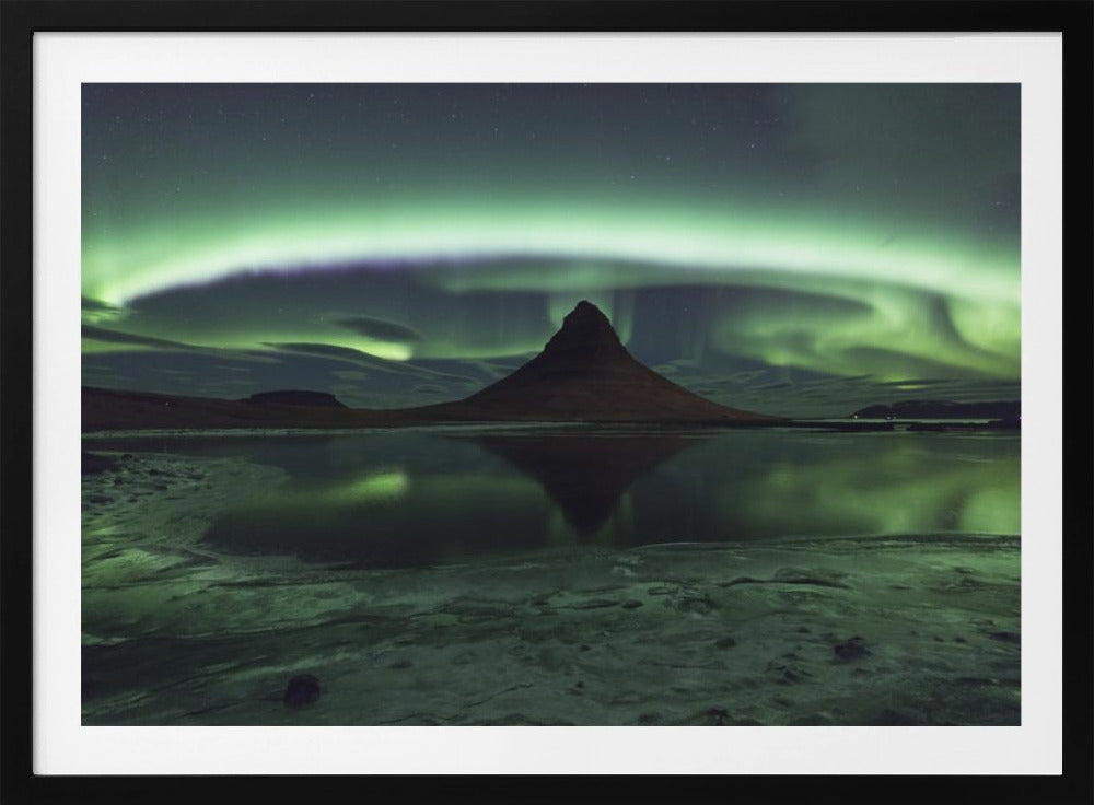 Kirkjufell Aurora | Poster