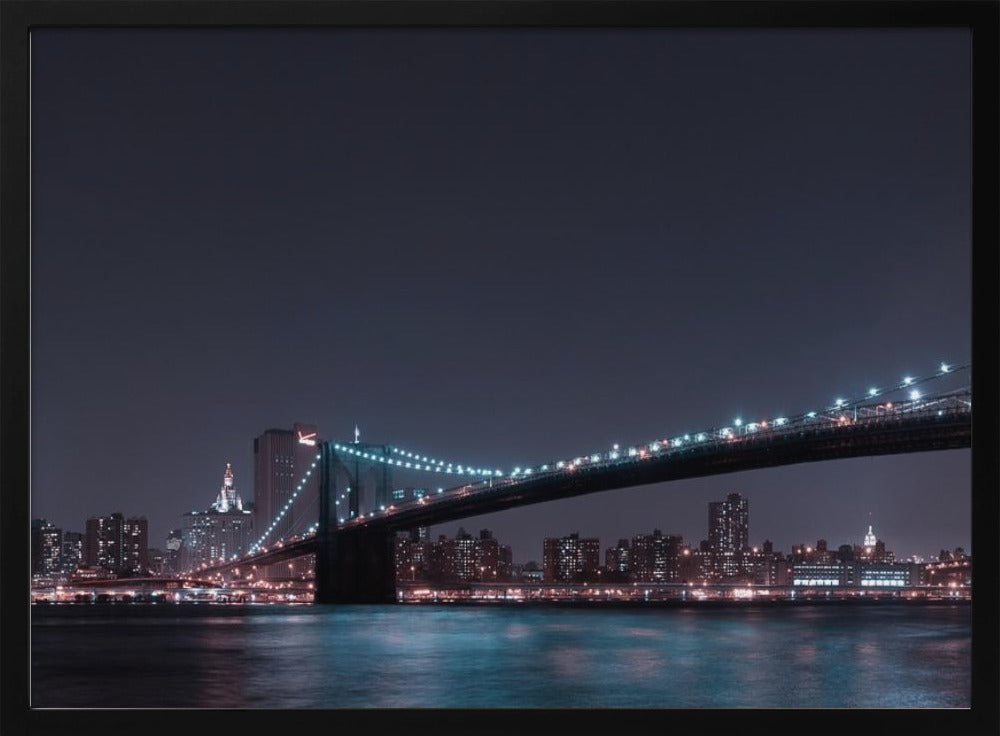 Manhattan Skyline and Brooklyn Bridge | Poster