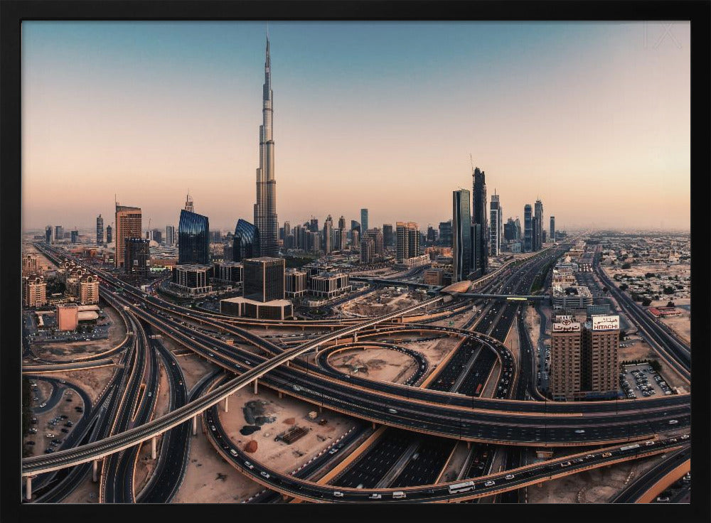 Dubai Skyline Panorama | Poster