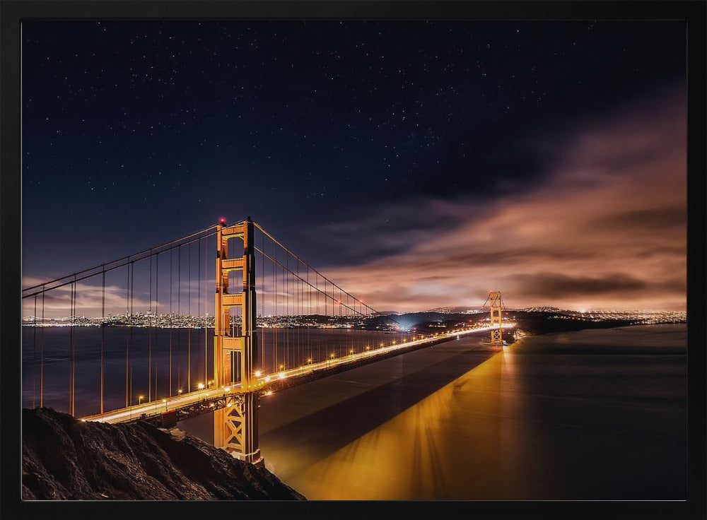 Golden Gate to Stars | Poster