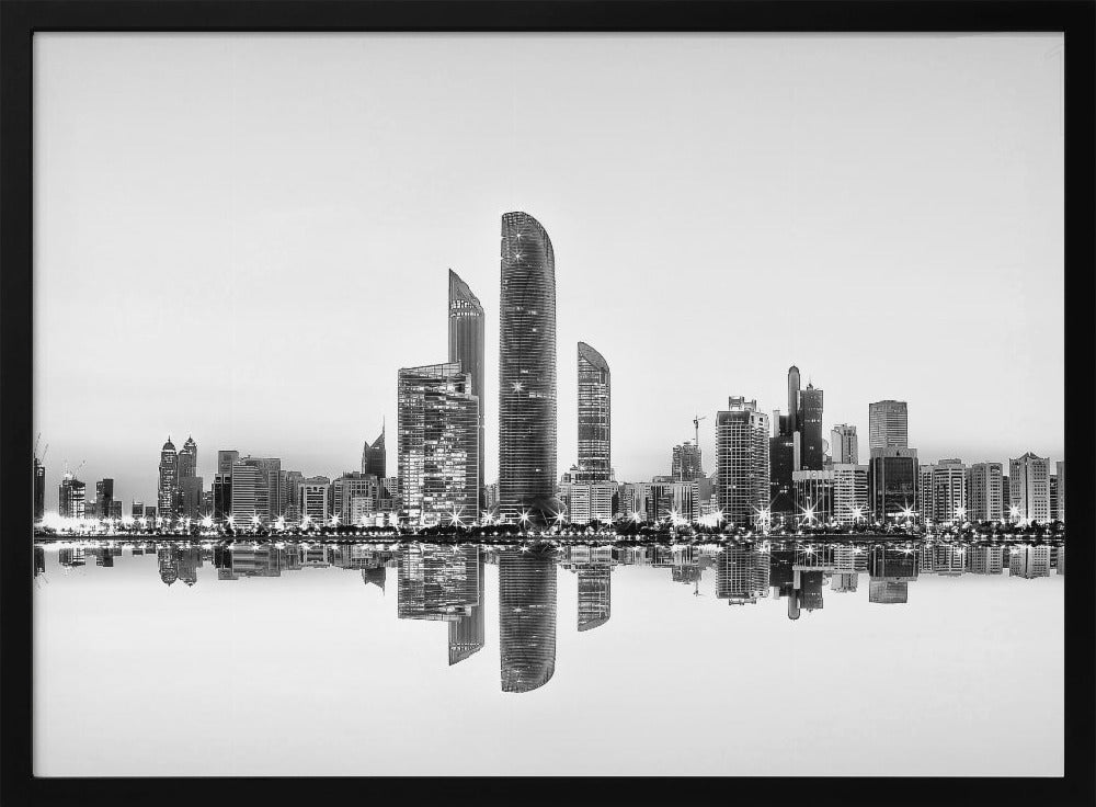 Abu Dhabi Urban Reflection | Poster