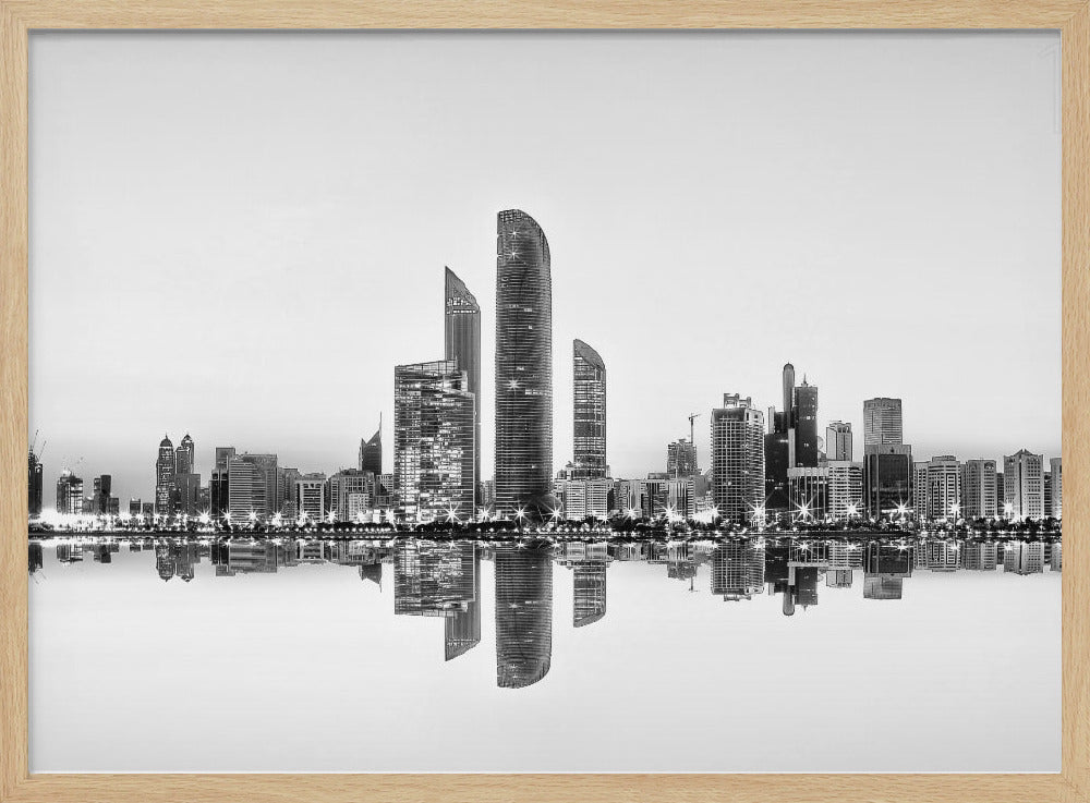 Abu Dhabi Urban Reflection | Poster