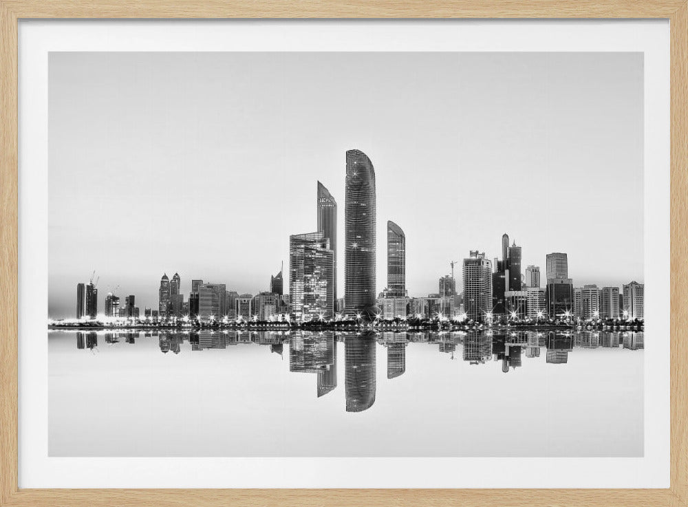 Abu Dhabi Urban Reflection | Poster