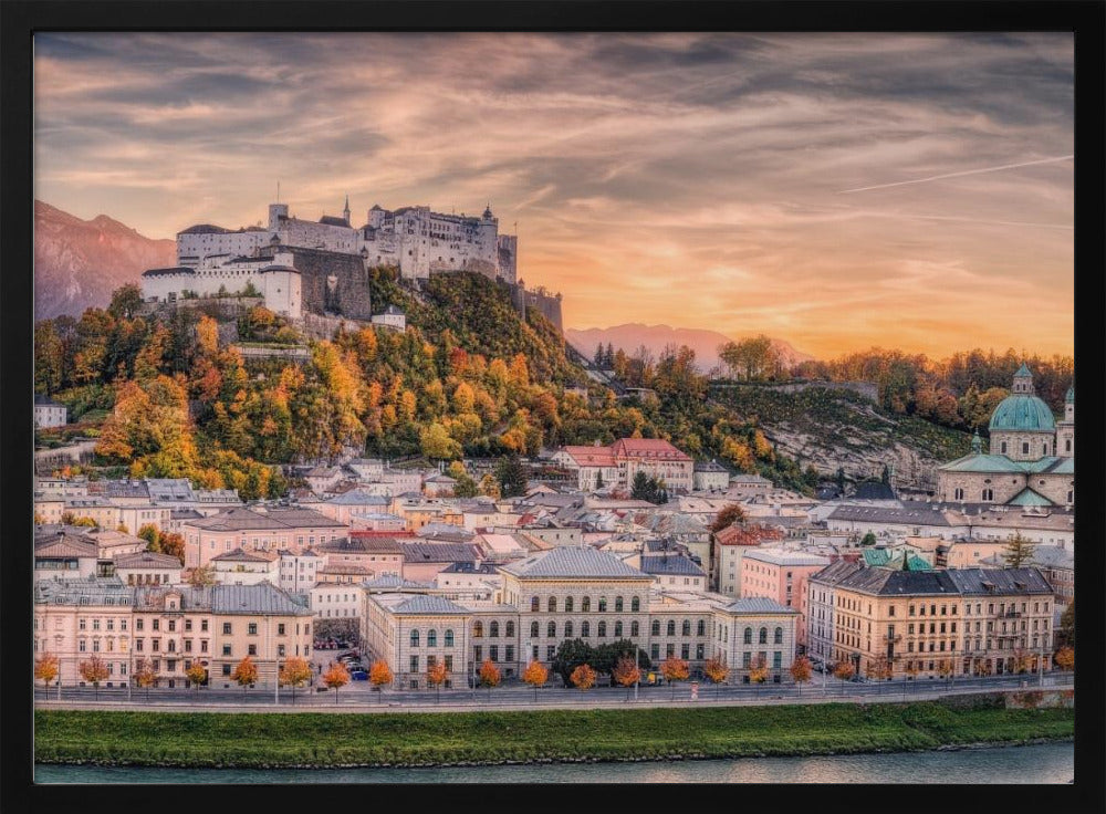 Salzburg in Fall Colors | Poster
