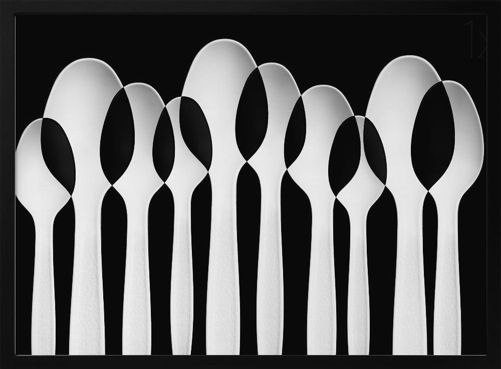 Spoons Abstract:  Forest | Poster