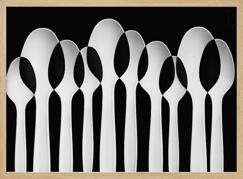 Spoons Abstract:  Forest | Poster