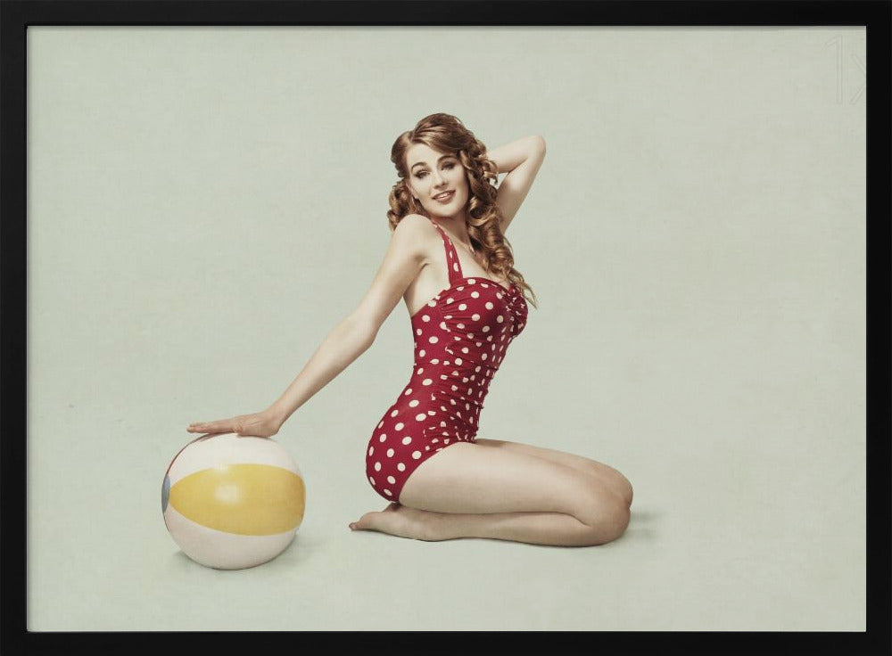 Beach Pin up | Poster