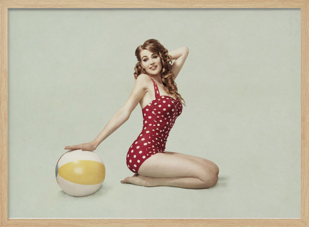 Beach Pin up | Poster