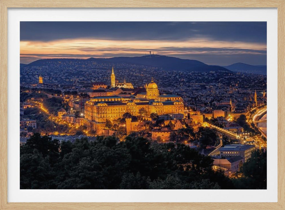 Panorama of Budapest | Poster
