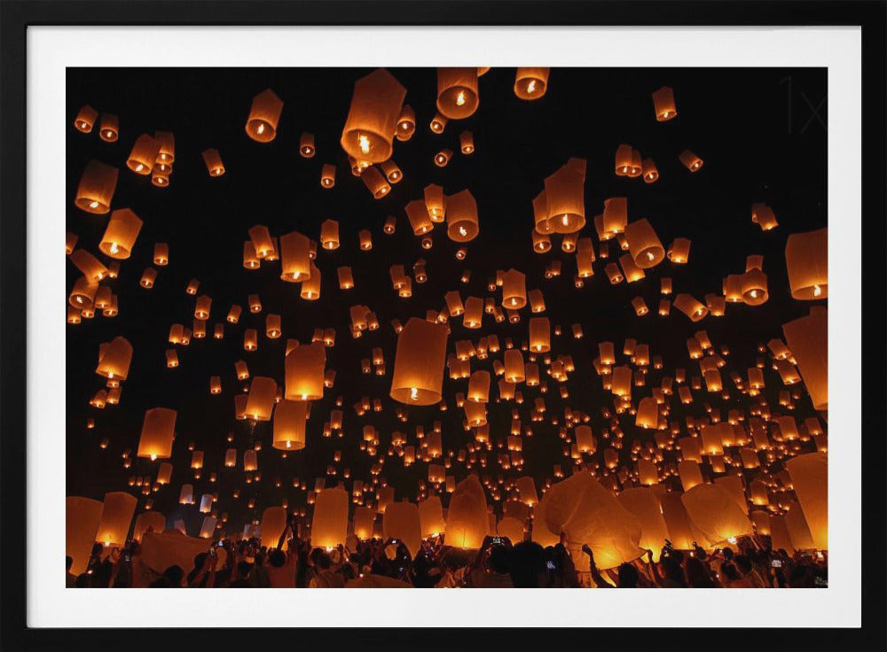 Floating Lanterns | Poster