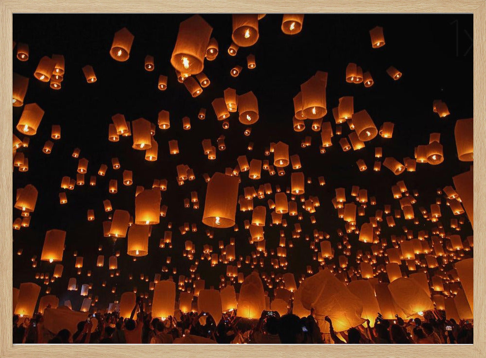 Floating Lanterns | Poster