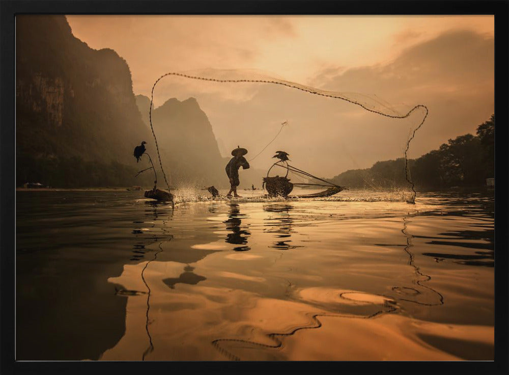 Spread The Fish Nets | Poster