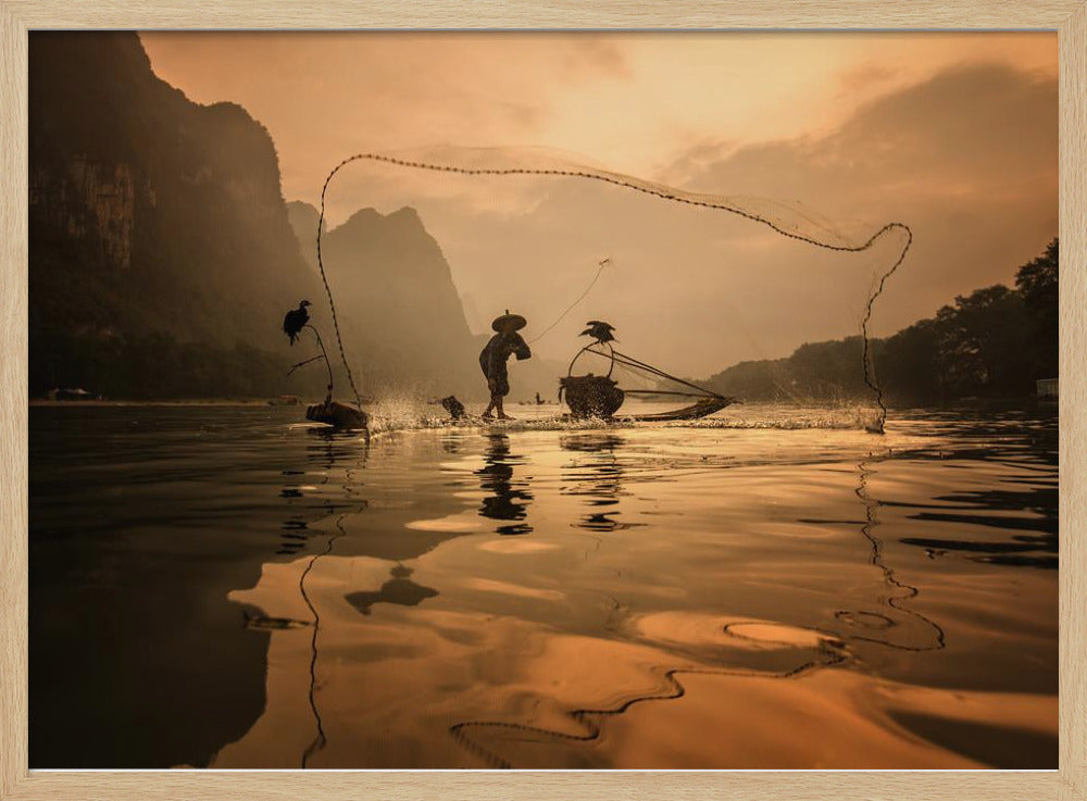 Spread The Fish Nets | Poster