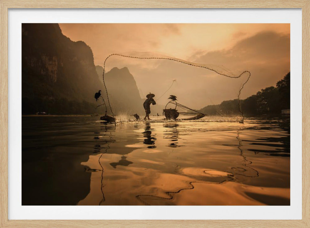 Spread The Fish Nets | Poster