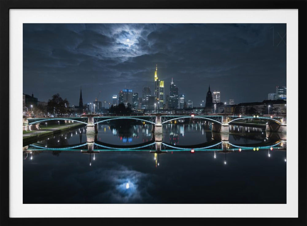 Frankfurt at Full Moon | Poster