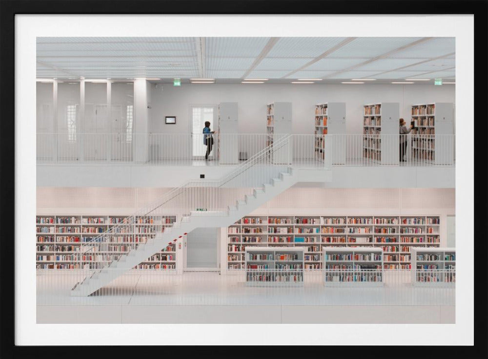 in the library, 2014 | Poster