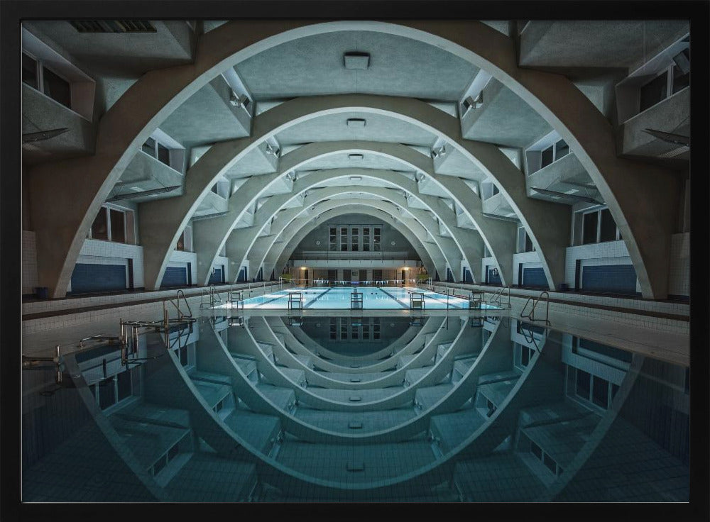 swimming @night | Poster