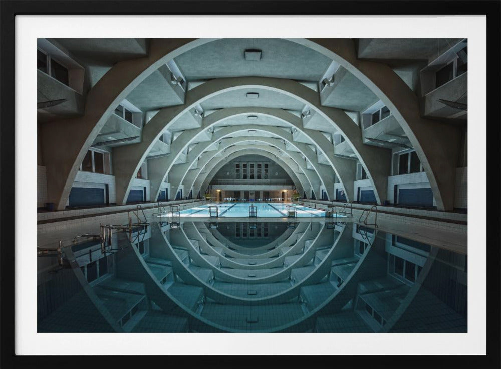 swimming @night | Poster