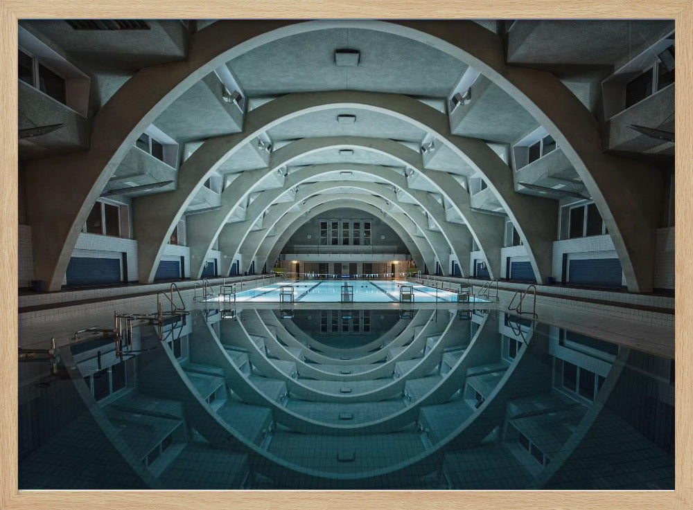 swimming @night | Poster