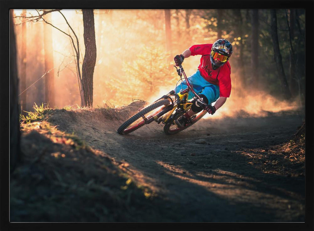 Golden Bermed Corner | Poster