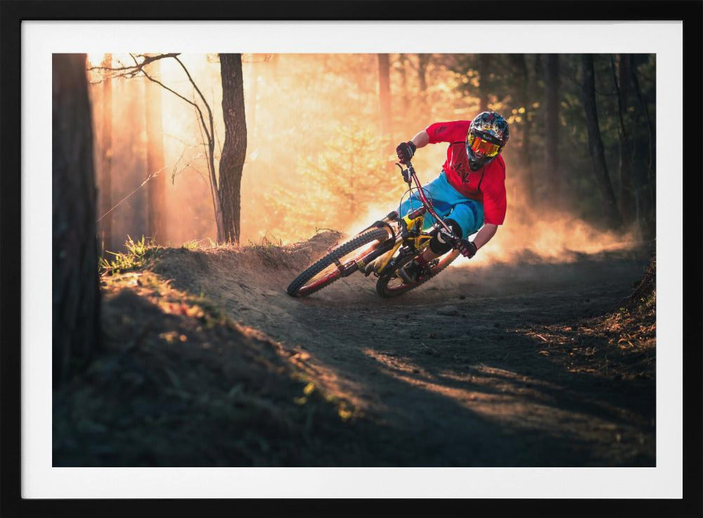 Golden Bermed Corner | Poster