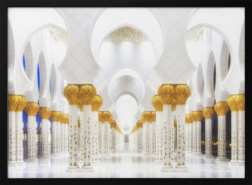 White and Gold | Poster