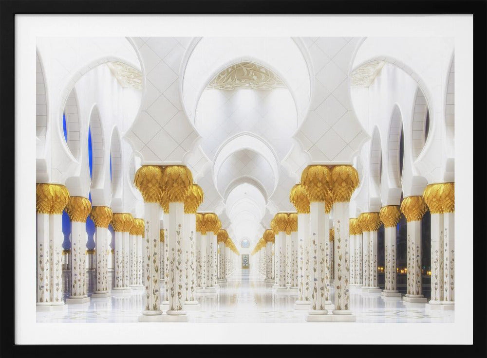 White and Gold | Poster