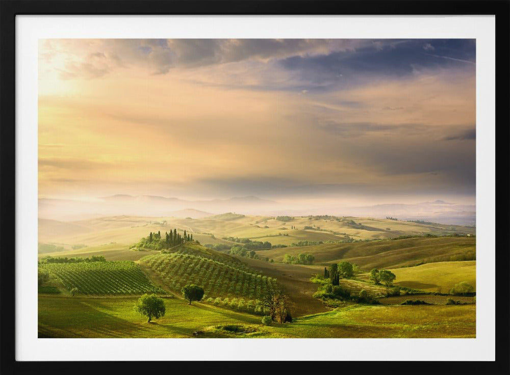 Podere Belvedere's Sunrise | Poster